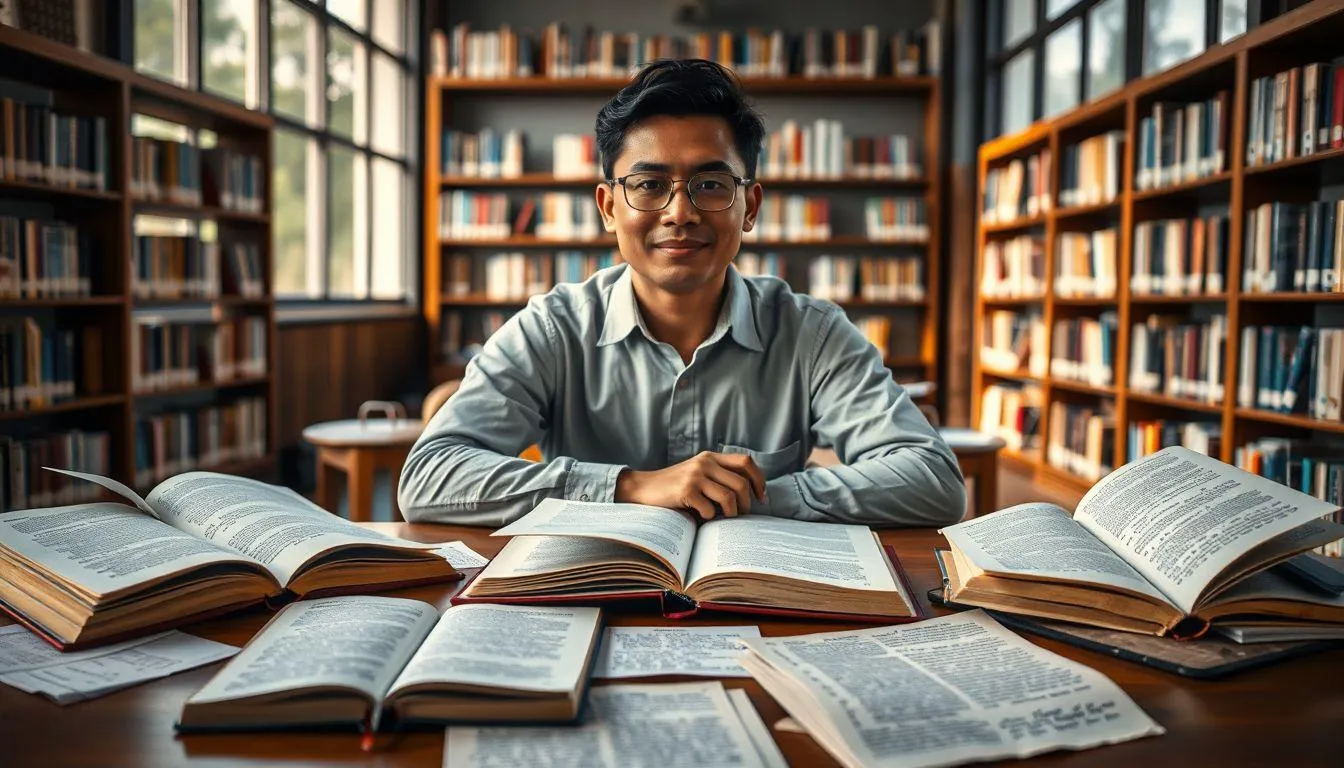 Jenis-Jenis Teks Naratif dalam Bahasa Indonesia (c) Ilustrasi AI