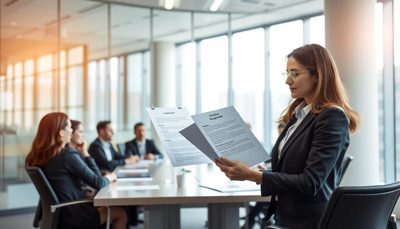 Struktur dan Komponen Teks Pengumuman (c) Ilustrasi AI