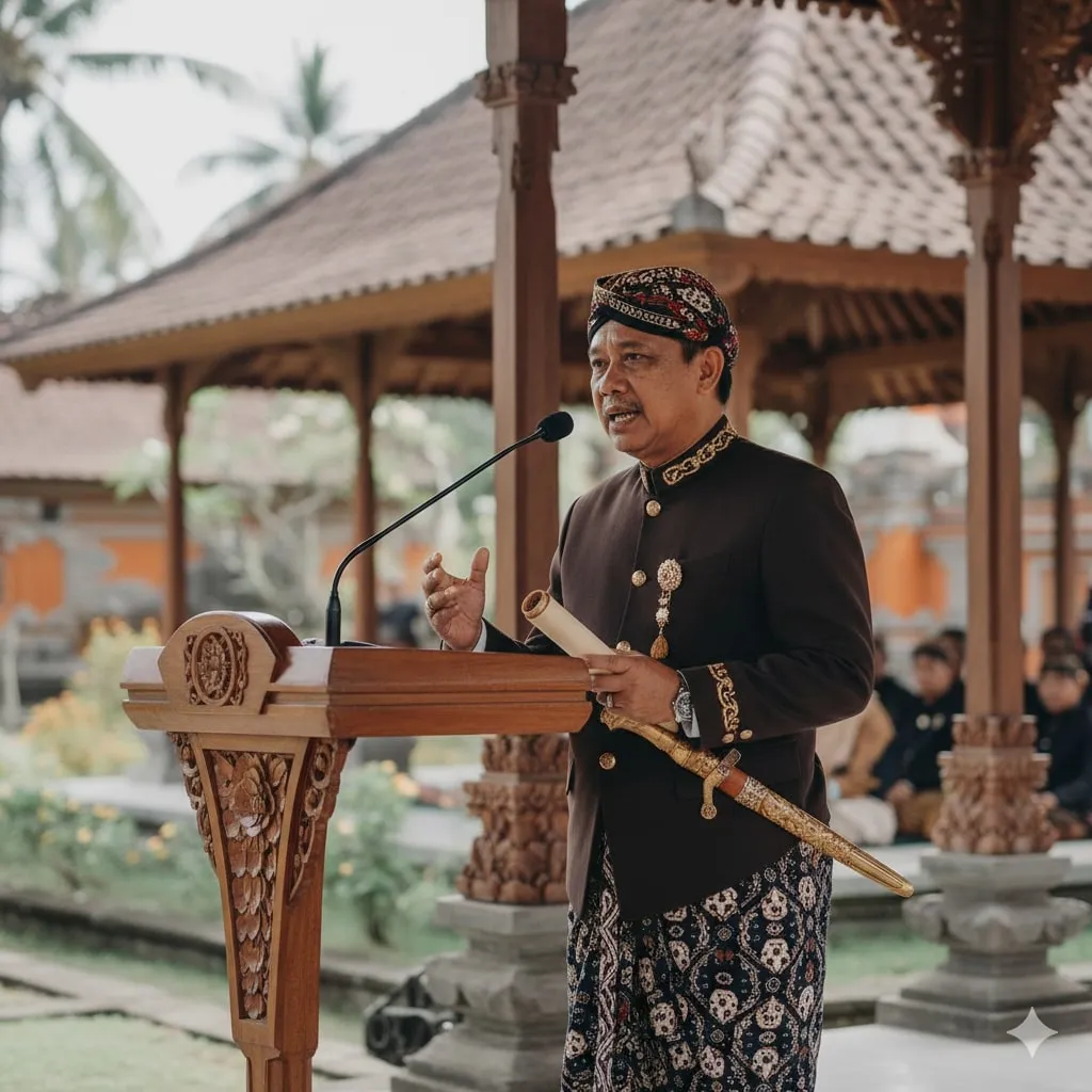 Pengertian dan Makna Sesorah dalam Budaya Jawa (c) Ilustrasi AI