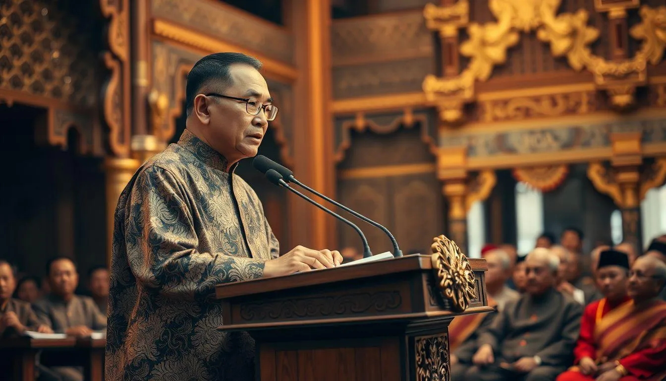 Tips Menyusun Pidato Bahasa Jawa yang Efektif (c) Ilustrasi AI