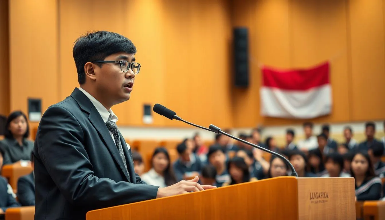 Contoh Teks Pidato Pendidikan Singkat (c) Ilustrasi AI