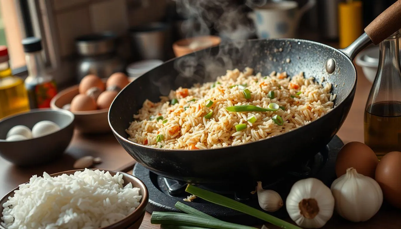 Contoh Teks Prosedur Nasi Goreng Sederhana (c) Ilustrasi AI