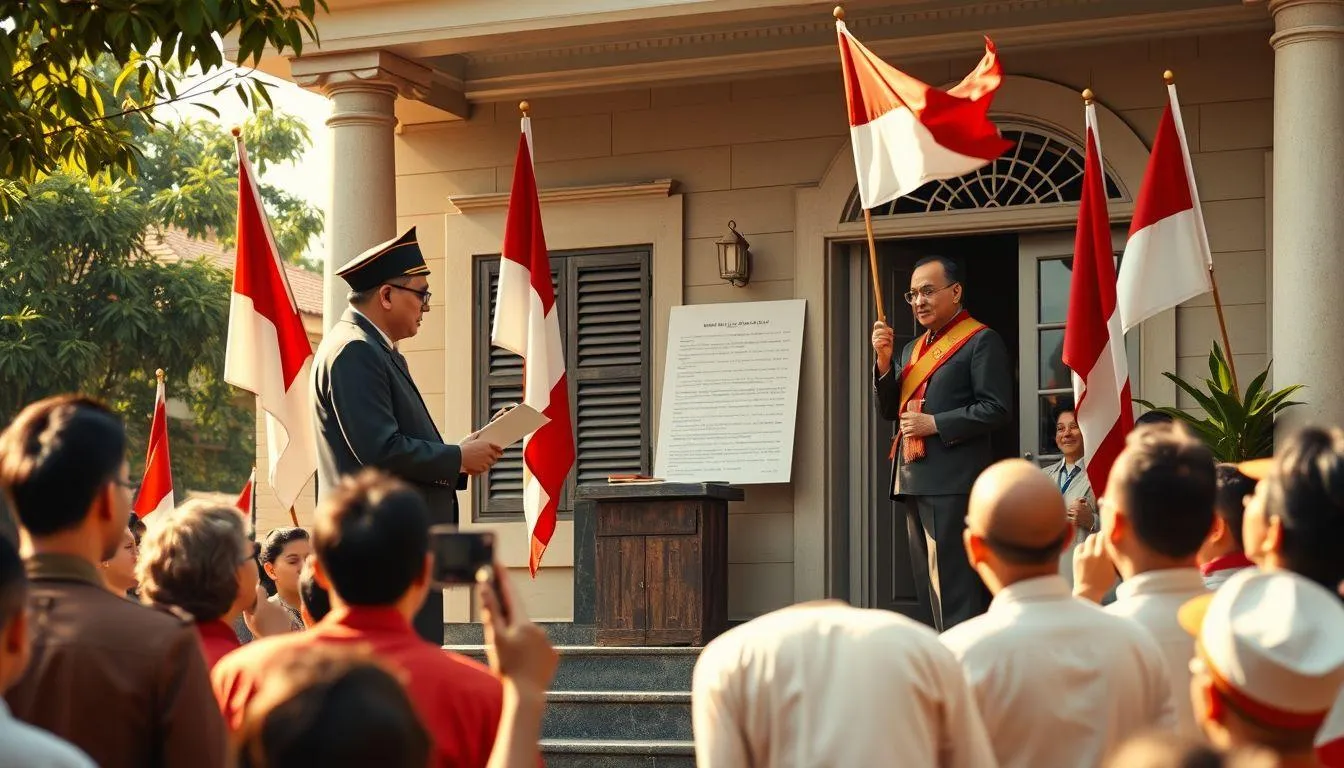 Contoh Teks Rekon Faktual tentang Peristiwa Sejarah (c) Ilustrasi AI