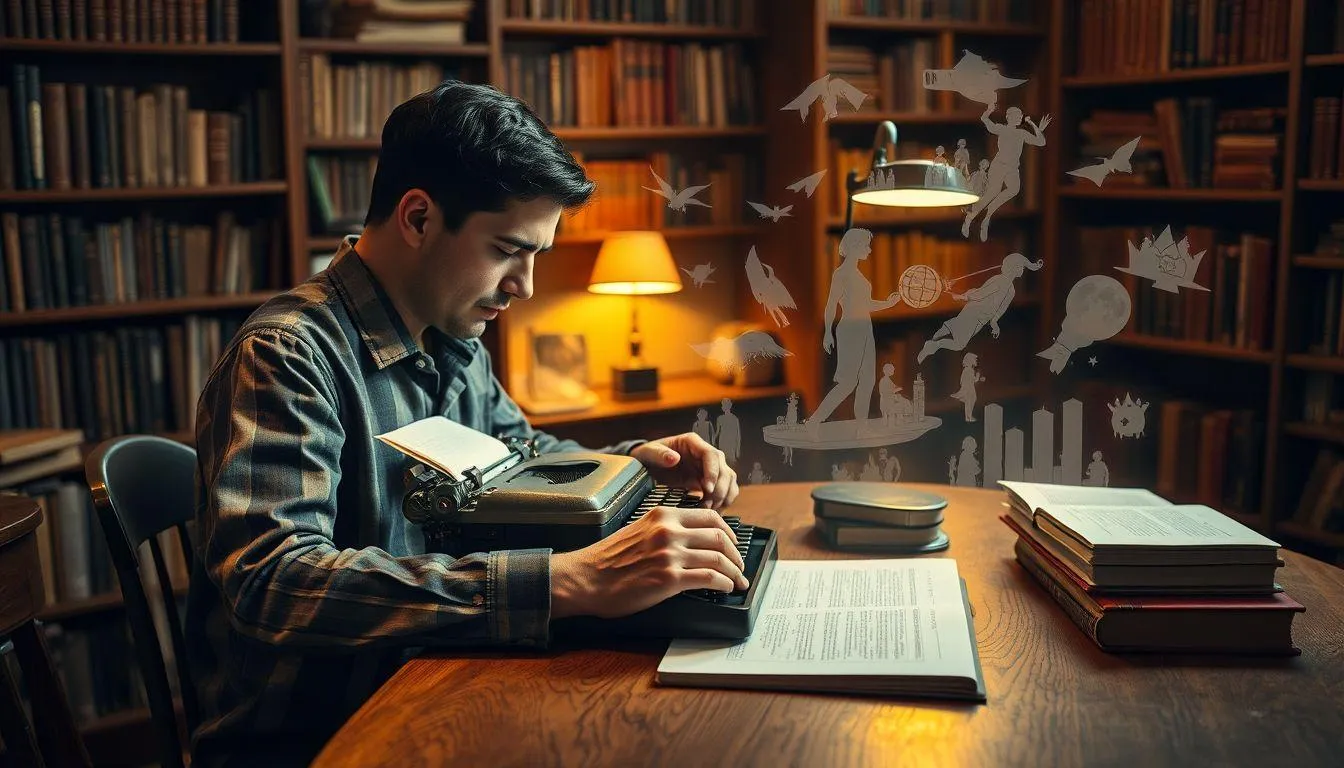 Tips Menulis Teks Rekon Imajinatif yang Menarik (c) Ilustrasi AI