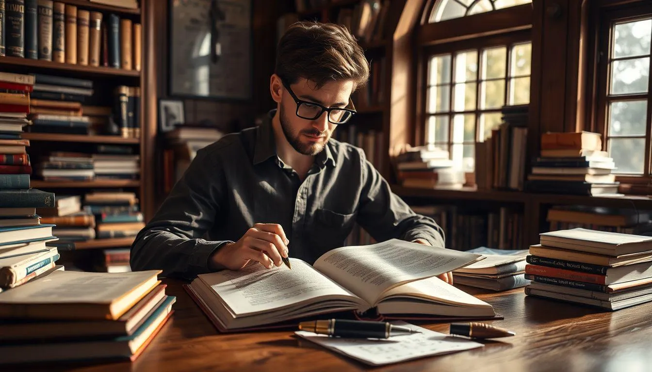 Pengertian dan Tujuan Resensi (c) Ilustrasi AI