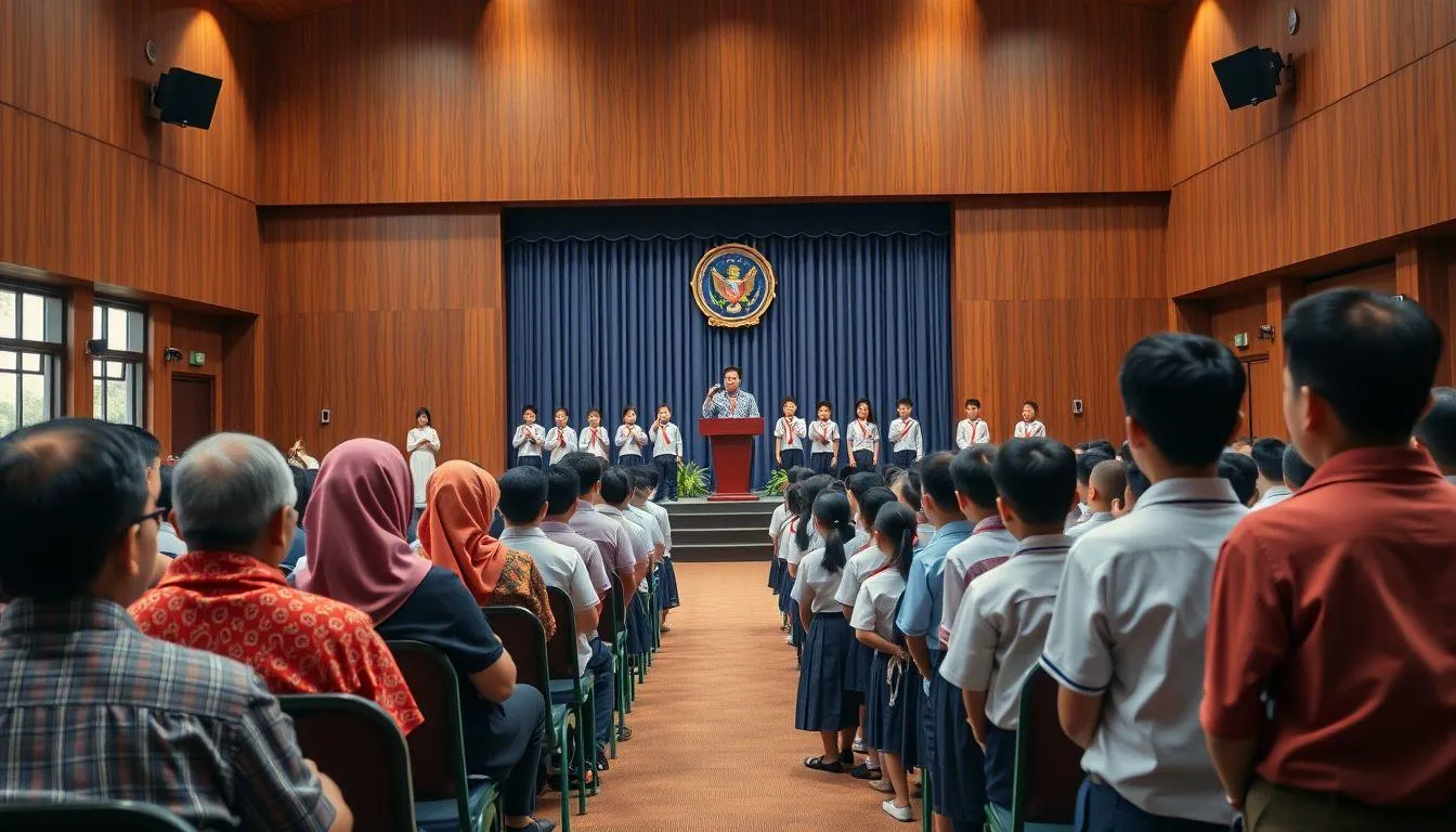 Struktur dan Komponen Penting dalam Teks Sambutan Wali Murid (c) Ilustrasi AI