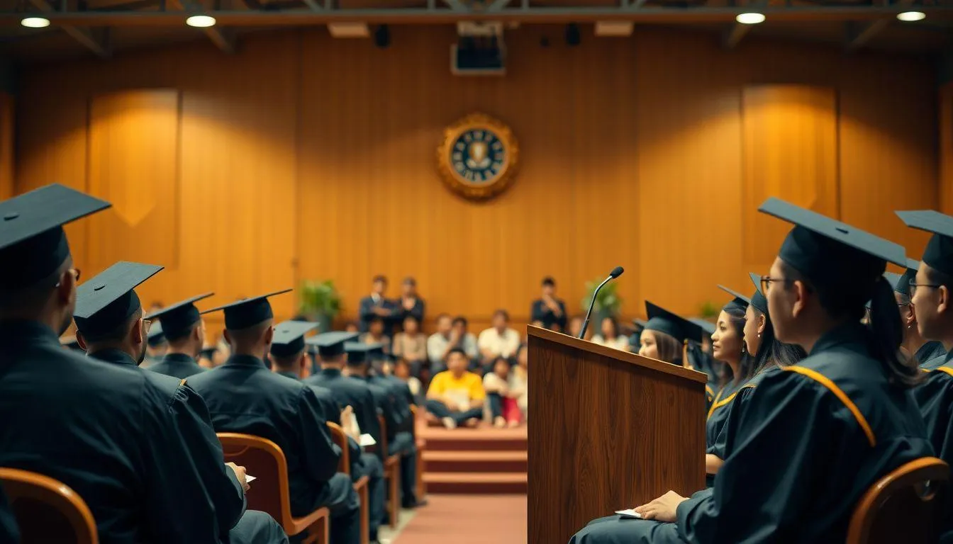 Variasi Contoh Teks Sambutan untuk Berbagai Jenjang Pendidikan (c) Ilustrasi AI