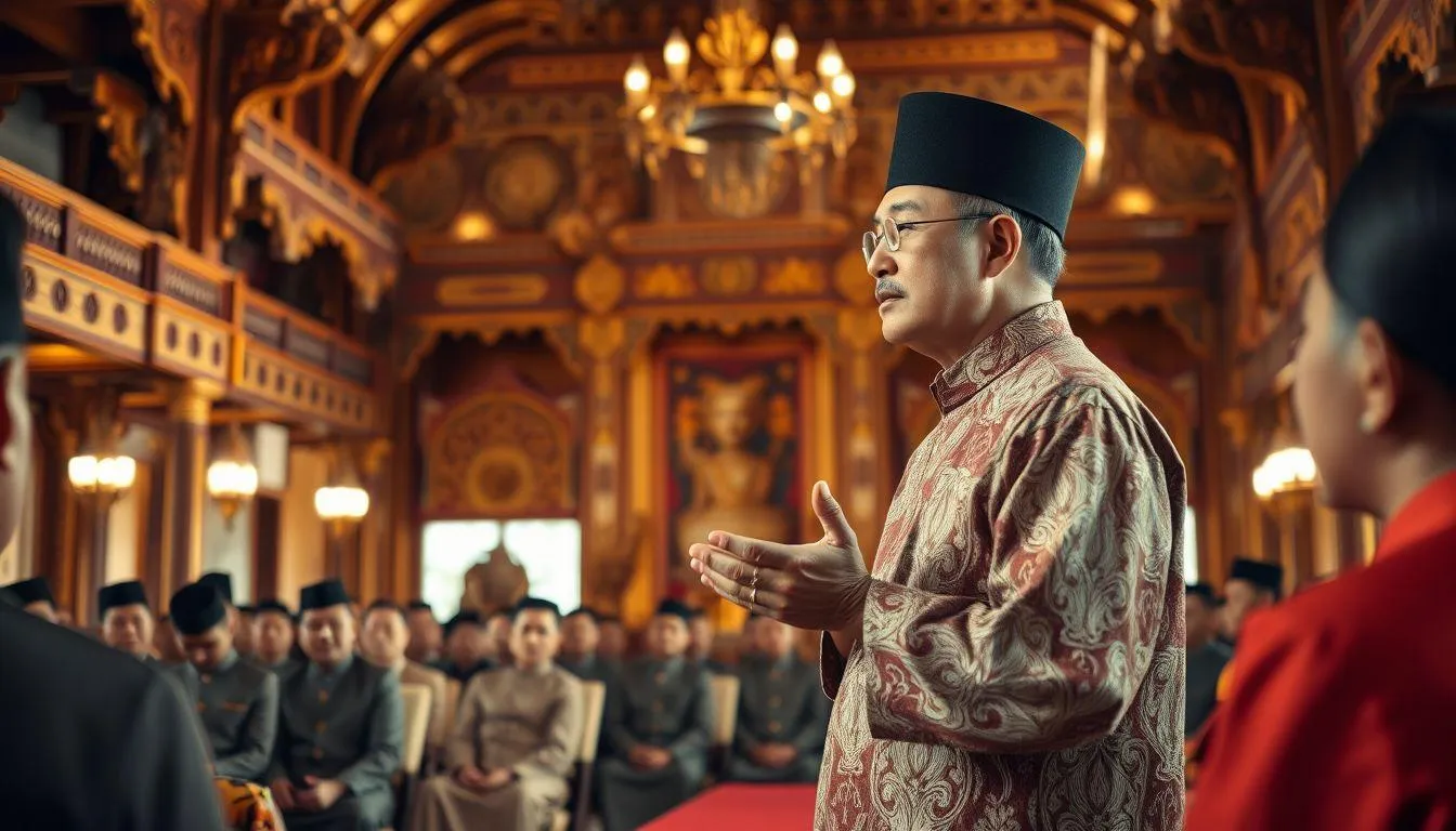 Pengertian dan Struktur Sesorah Bahasa Jawa (c) Ilustrasi AI