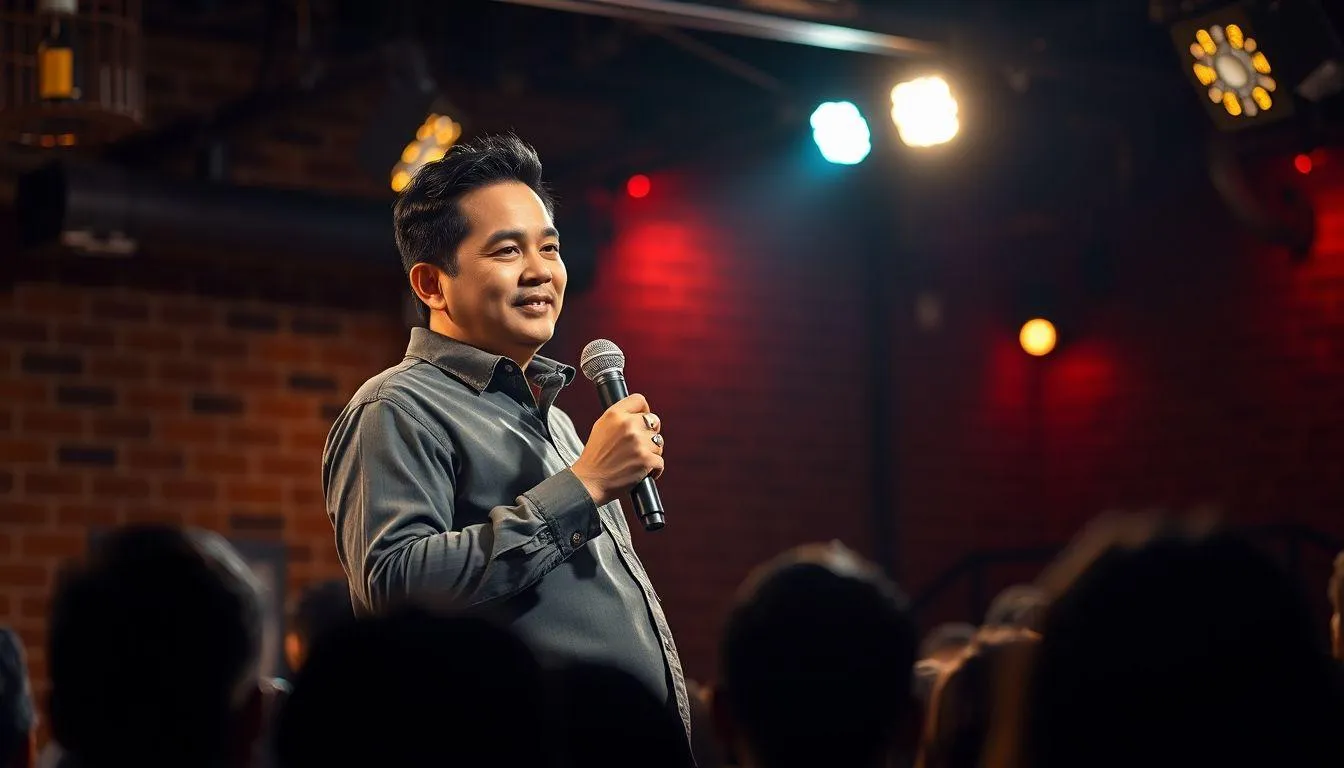 Pengertian dan Struktur Stand Up Comedy (c) Ilustrasi AI