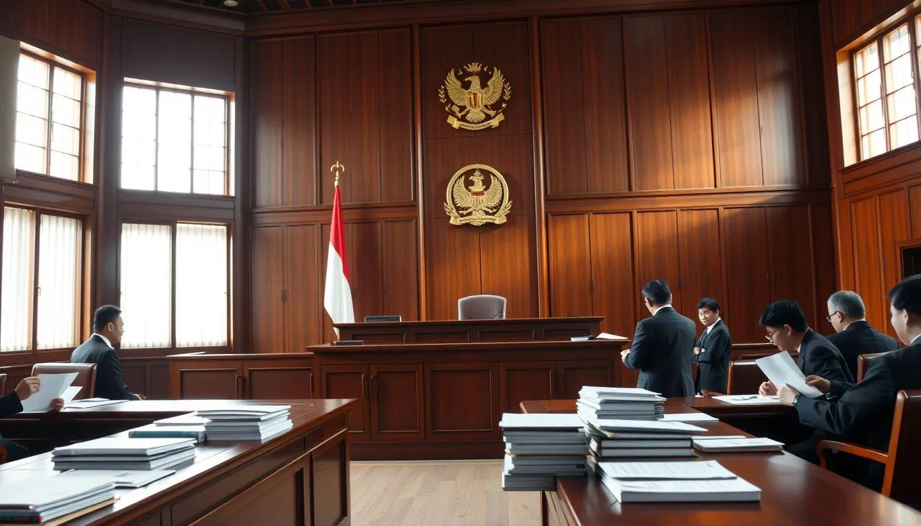 Contoh Teks Tanggapan Kritis Bidang Hukum dan Politik (c) Ilustrasi AI