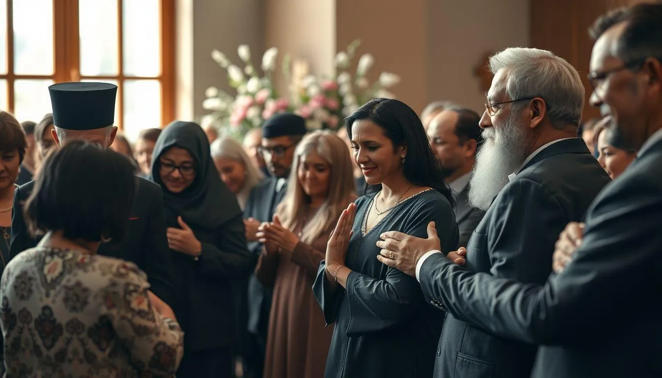 Etika dan Norma dalam Ucapan Terima Kasih Berkabung (c) Ilustrasi AI