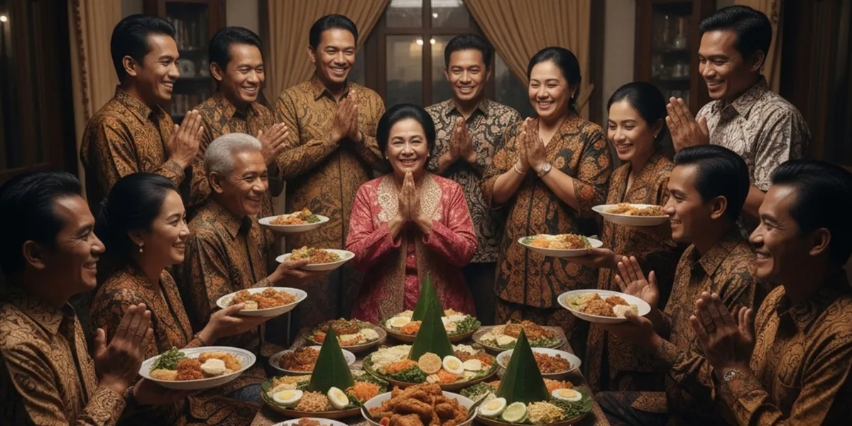 Ucapan Terima Kasih untuk Keluarga dan Kerabat (c) Ilustrasi AI