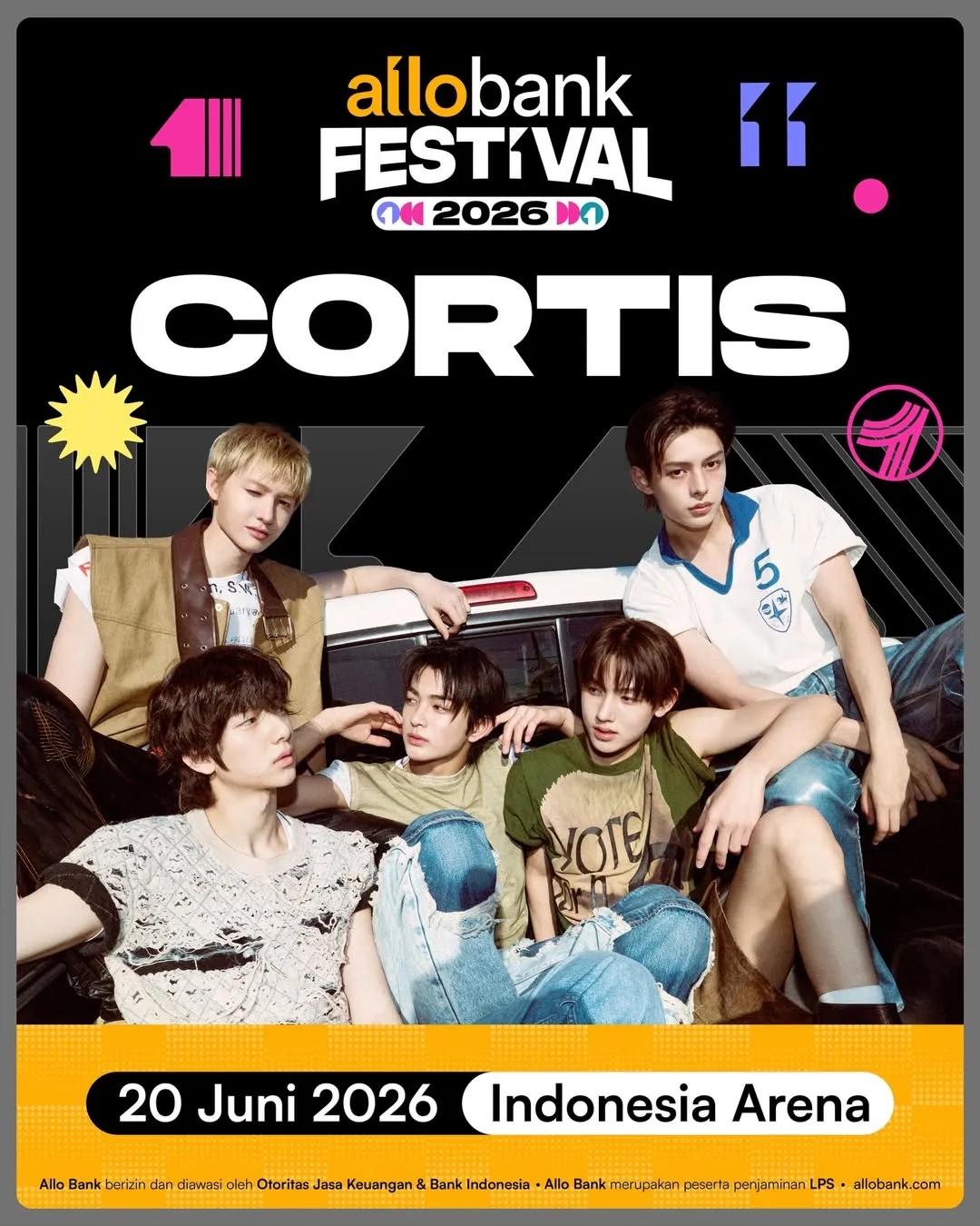 Poster Allo Bank Festival (credit: instagram.com/allobank)