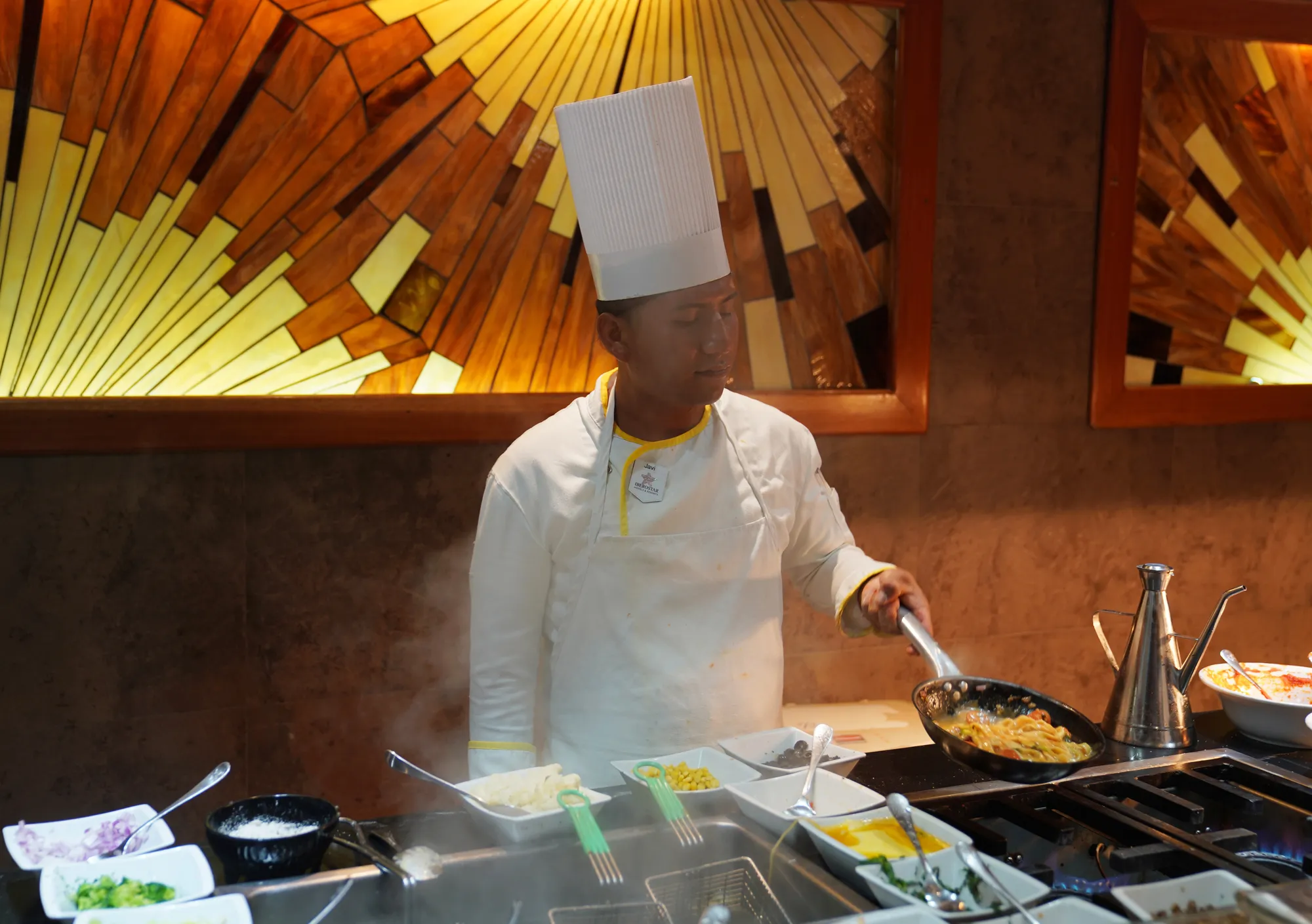 Ilustrasi sajian beragam menu yang akan dihidangkan untuk penumpang. (zhukovsky/Depositphotos)