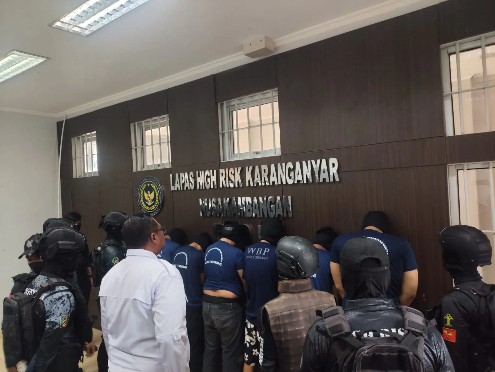Ammar Zoni di Lapas High Risk Karanganyar © Direktorat Jenderal Pemasyarakatan