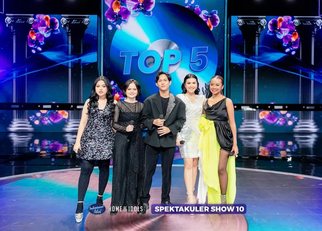Finalis Indonesian Idol Season XIII Top 5 (credit: Instagram.com/indonesianidolid/)