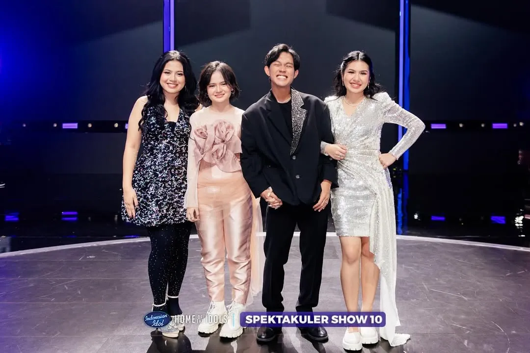 Finalis Indonesian Idol Season XIII Top 4 (credit: Instagram.com/indonesianidolid/)