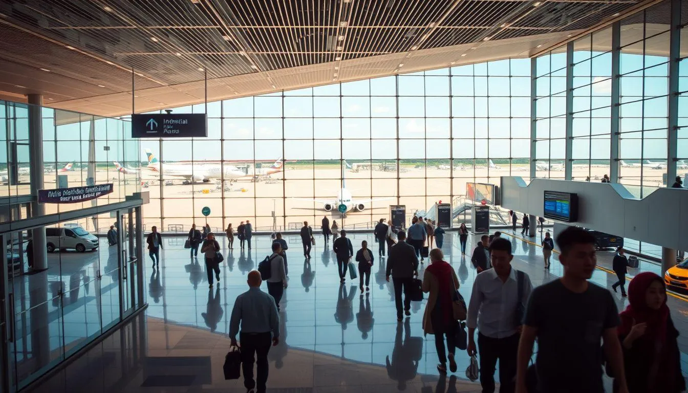 Peran Strategis Bandara dalam Pembangunan Nasional (c) Ilustrasi AI