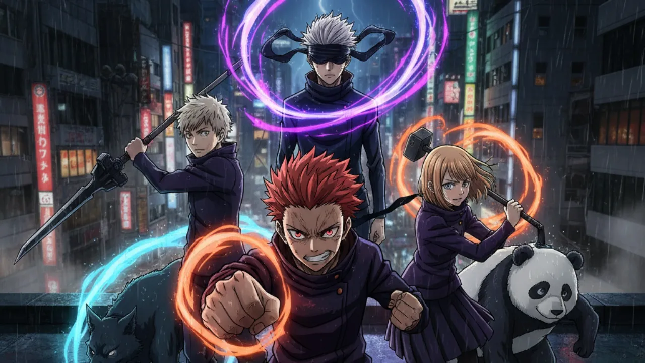 FAQ Tentang Nama Karakter Jujutsu Kaisen (c) Ilustrasi AI