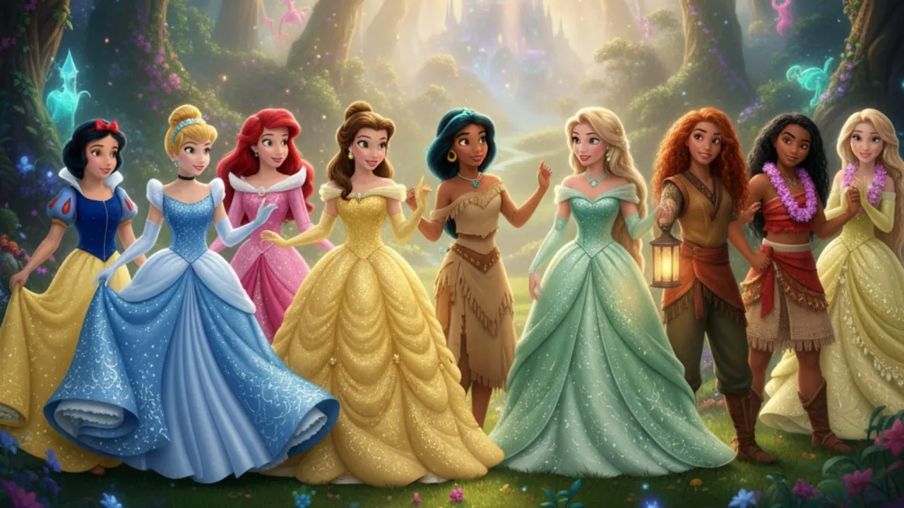 Daftar Lengkap 13 Nama Putri Disney Resmi (c) Ilustrasi AI