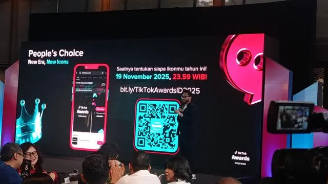 TikTok Awads Indonesia 2025 (Credit foto: Liputan6.com)