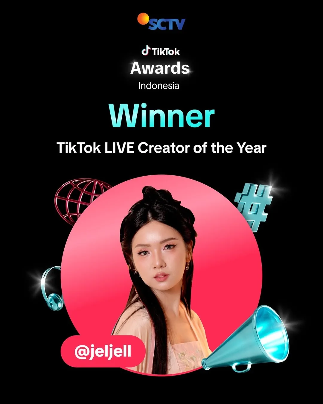 TikTok Awards Indonesia 2025 © instagram.com/tiktokofficialindonesia