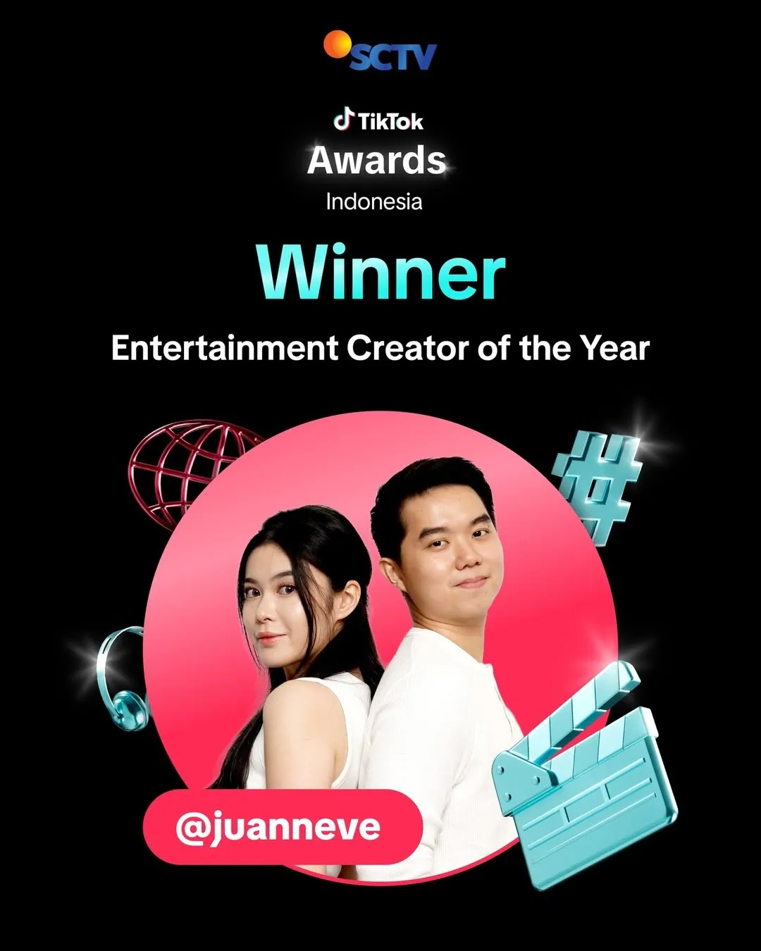 TikTok Awards Indonesia 2025 Â© instagram.com/tiktokofficialindonesia