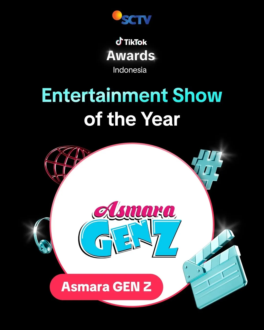 TikTok Awards Indonesia 2025 © instagram.com/tiktokofficialindonesia