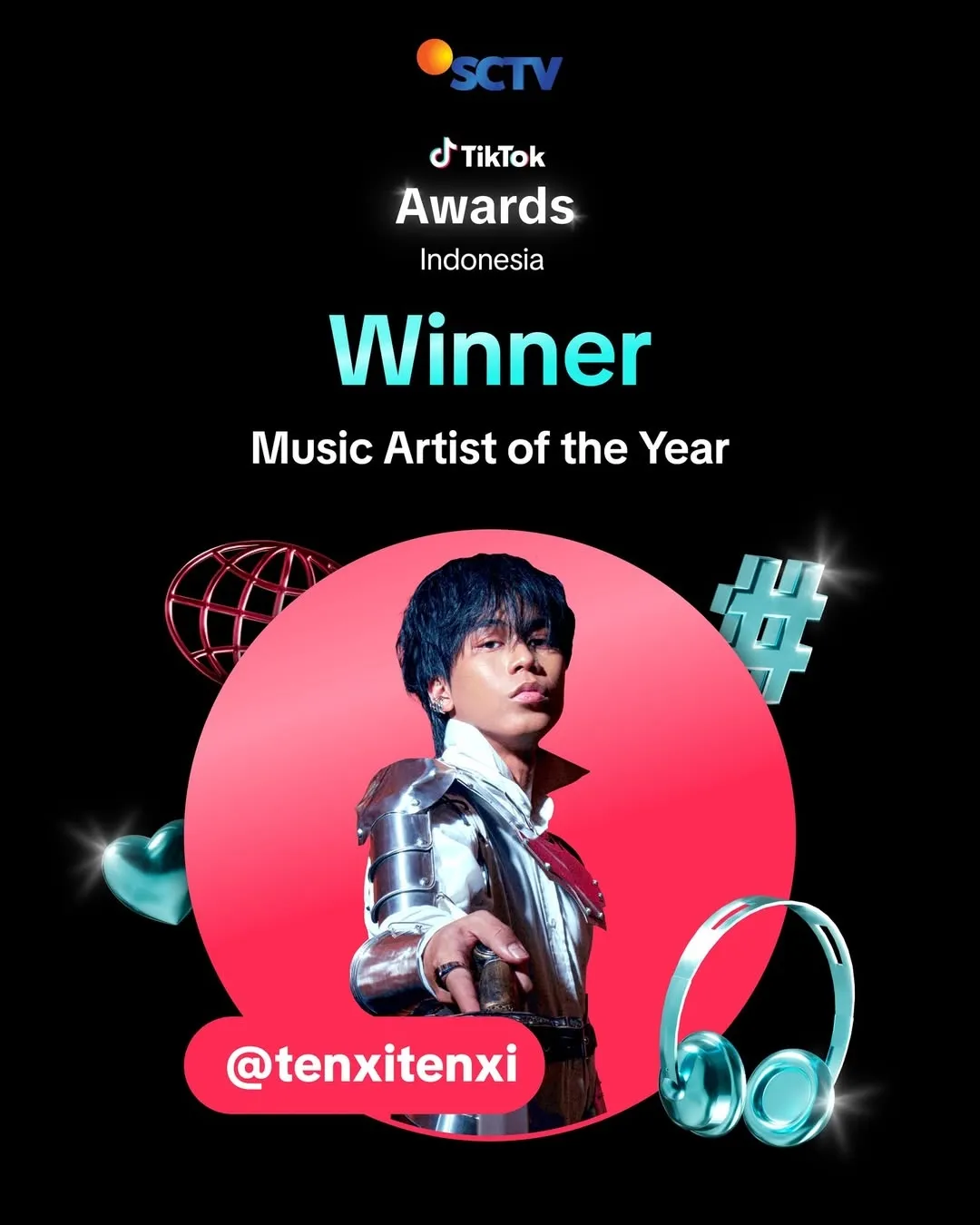 TikTok Awards Indonesia 2025 Â© instagram.com/tiktokofficialindonesia