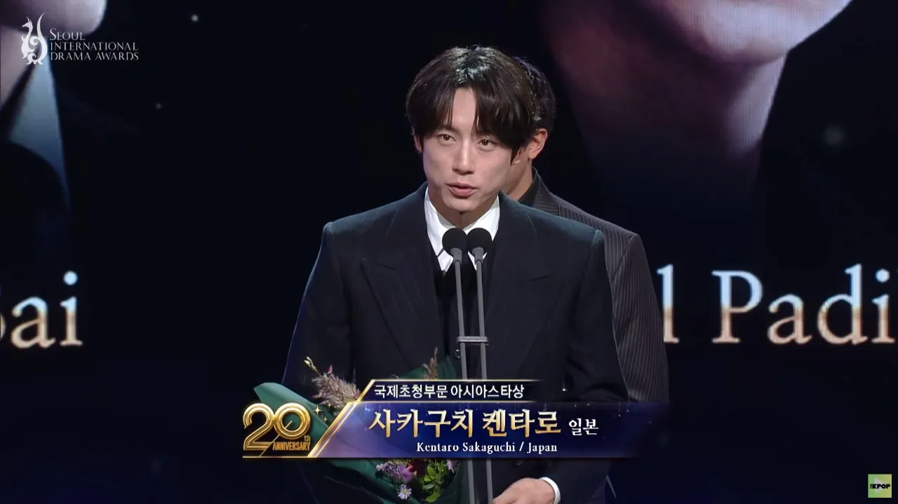 Kentaro Sakaguchi dan Outstanding Asian Star