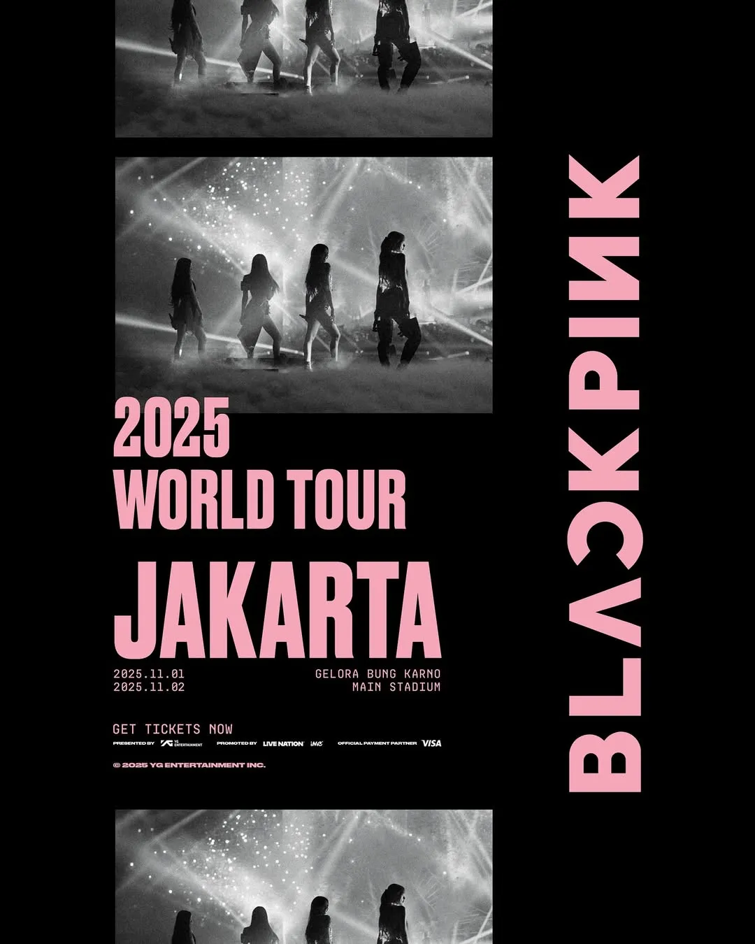 Konser BLACPINK Jakarta 2025 © iMe Indonesia