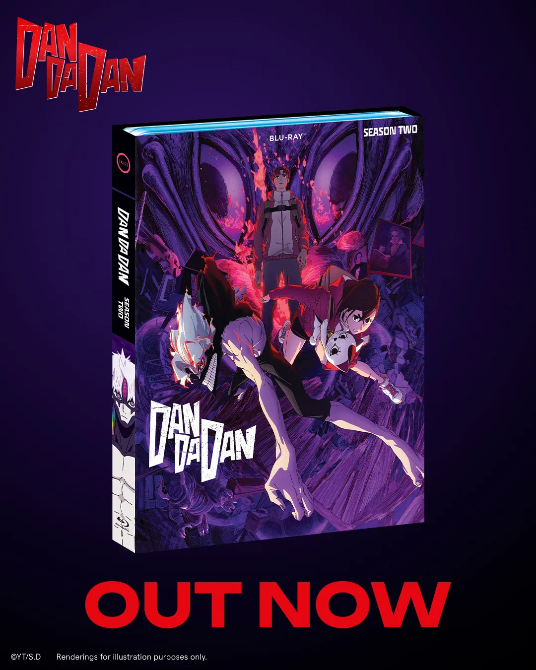 DANDADAN Resmi Kembali Dengan Rilis Blu-ray Baru Jelang Season 3 (credit:  @GKIDSfilms)