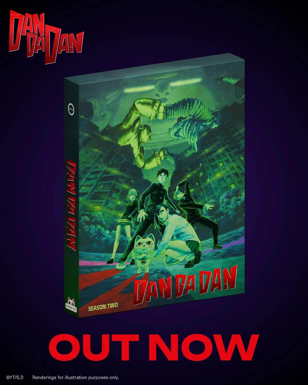 DANDADAN Resmi Kembali Dengan Rilis Blu-ray Baru Jelang Season 3 (credit:  @GKIDSfilms)