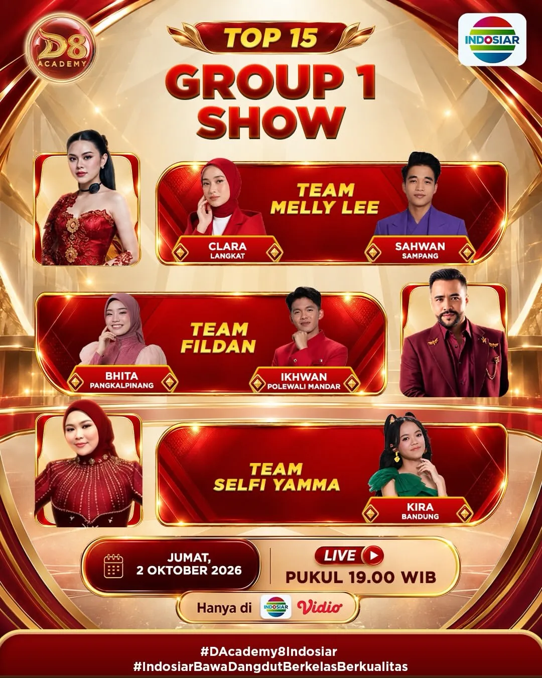 Dangdut Academy 8 (credit: instagram.com/indosiar)