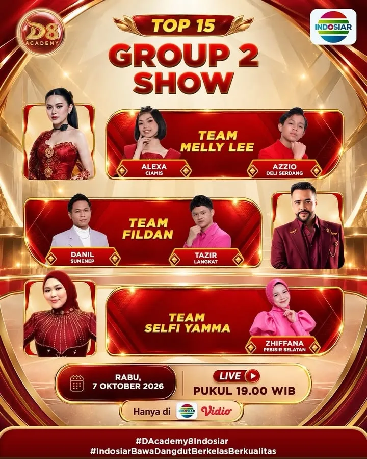 Dangdut Academy 8 © indosiar