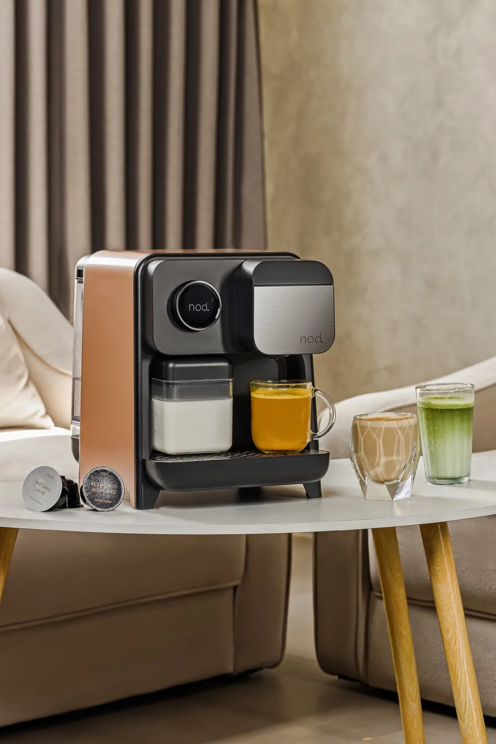 NOD dan varian minuman yang dapat dibuat. / credit: istimewa