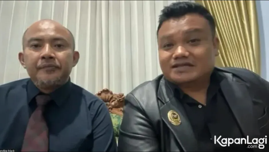 Pengacara Ressa Rizky diwawancara via zoom