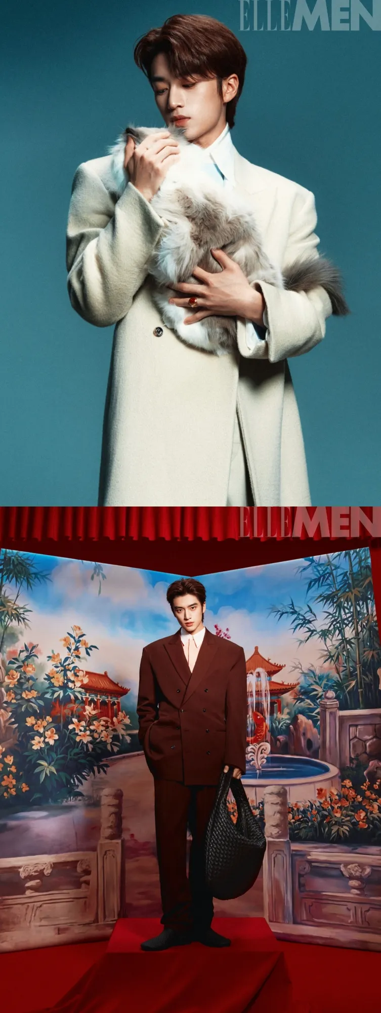 Lunk Kangle Debut di Sampul ELLE MEN, Zhang Kangle Tampil Hangat dengan Nuansa ...