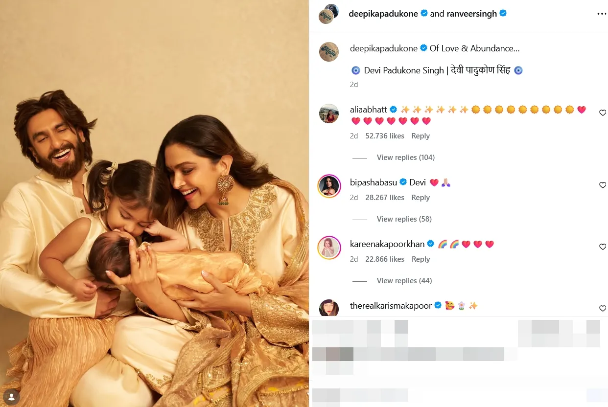 Deepika Padukone dan keluarga © instagram.com/deepikapadukone