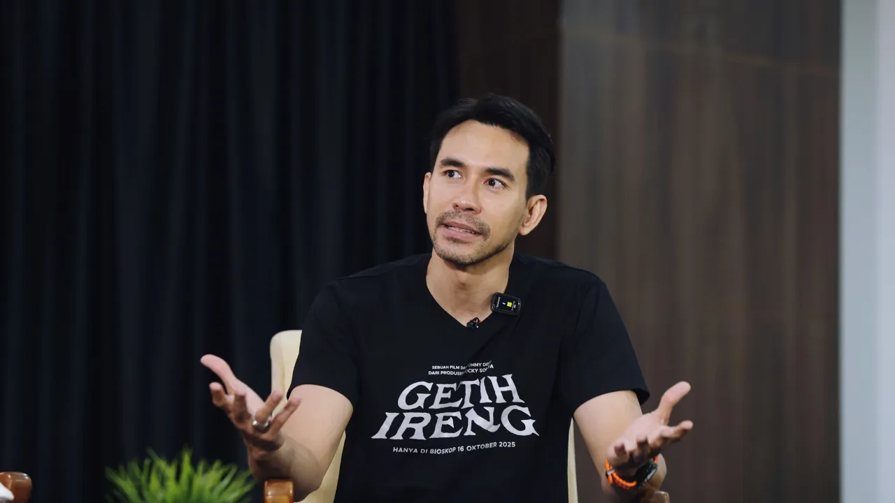 Darius Sinathrya beri pesan untuk para pendemo (KapanLagi/Budy Santoso)