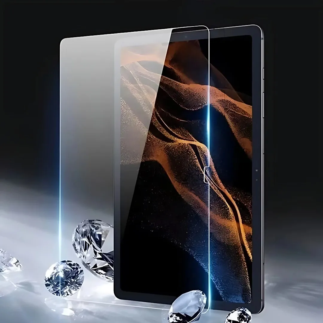 Tempered Glass Full Cover Bintang5 Acc, jaga layar tablet tetap kinclong dan bebas goresan. (c) Shopee/Bintang5 Acc.