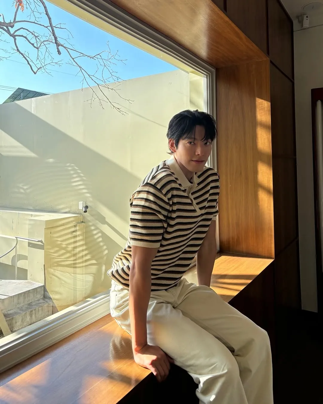 aktor drama Korea yang beragama Katolik/cr: Instagram @__kimwoobin