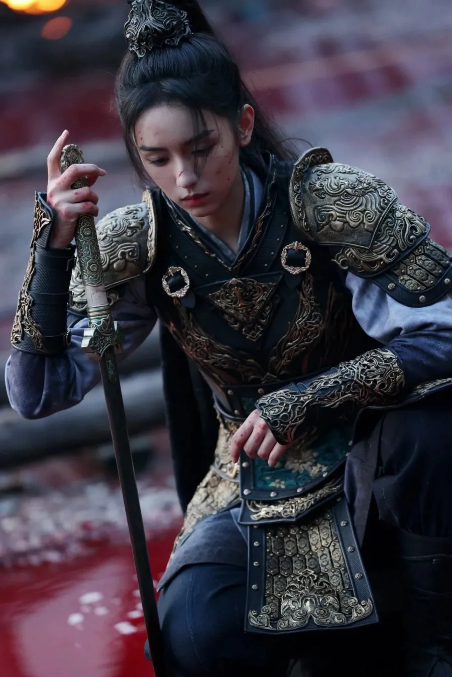 Potret Zhou Ye dalam Legend of the Female General (MyDramaList)