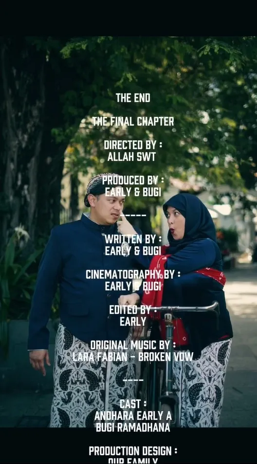 video Andhara Early dan Bugi Ramadhana Â© instagram.com/andharaearly