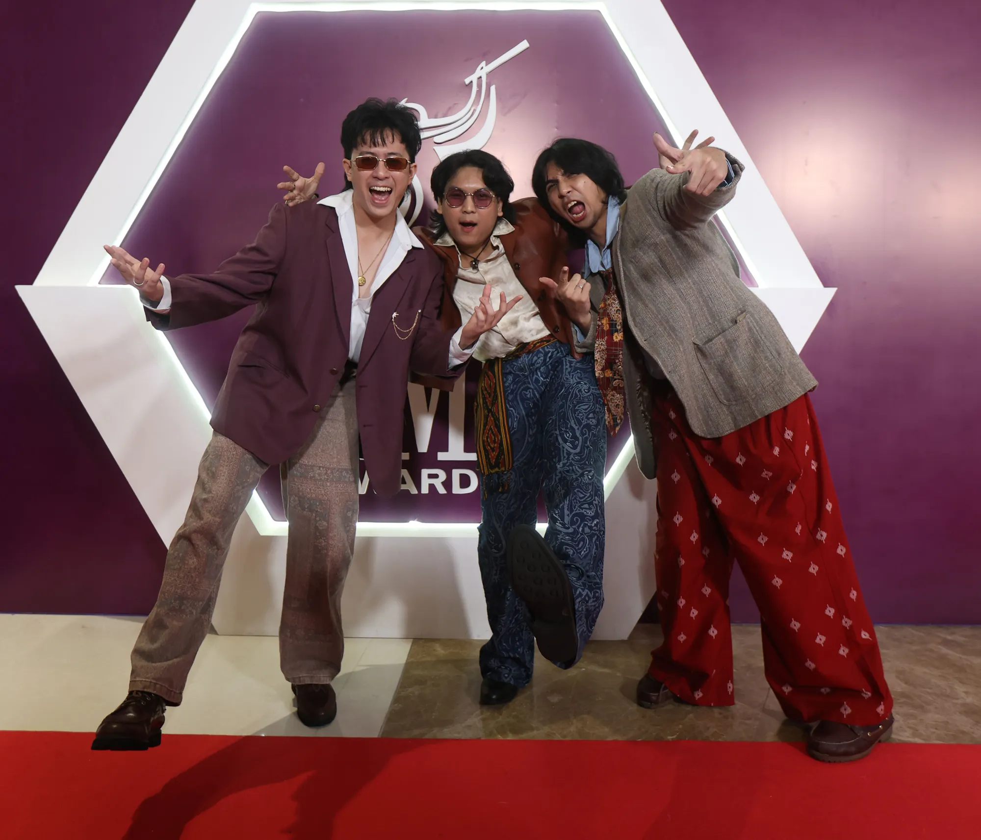 The Lantis di  Red Carpet AMI Awards (cr:KapanLagi.com/Budy Santoso)