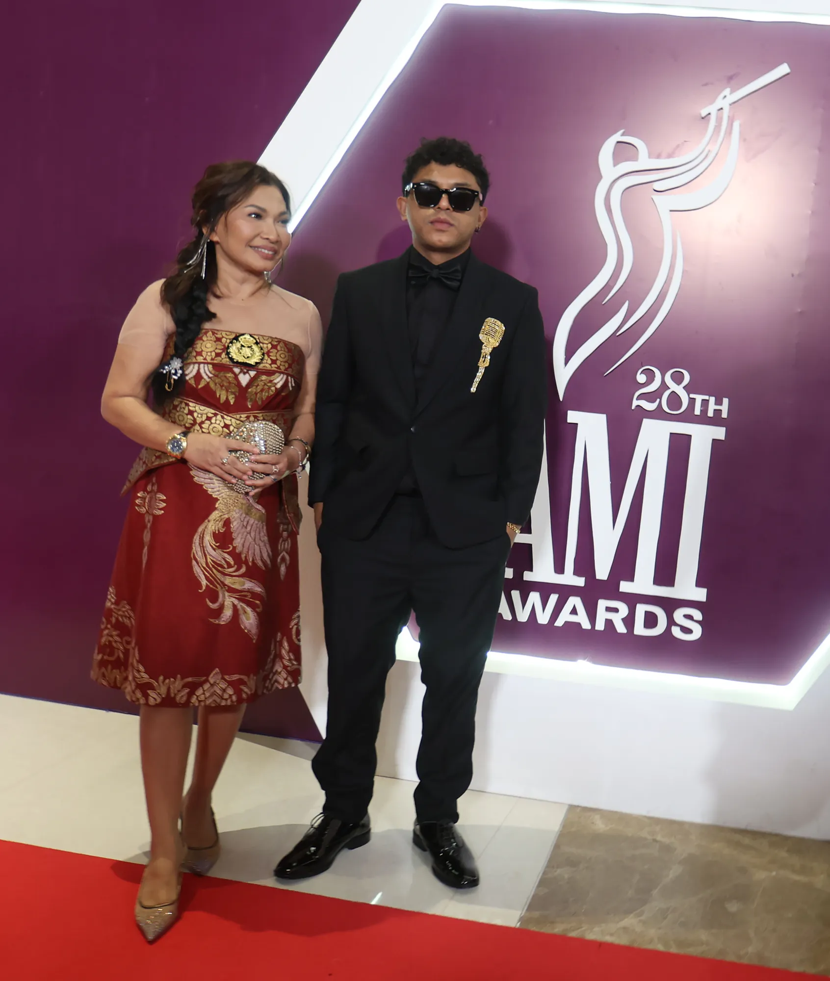 Siprianus Bhuka Pencipta Lagu Tabola Bale Hadiri AMI Awards 2025 (cr:KapanLagi.com/Budy Santoso)