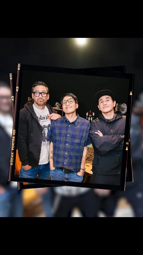 Tiga pemeran utama WARKOP DKI Reborn Terbaru  (credit: Instagram.com/falconpictures_/)