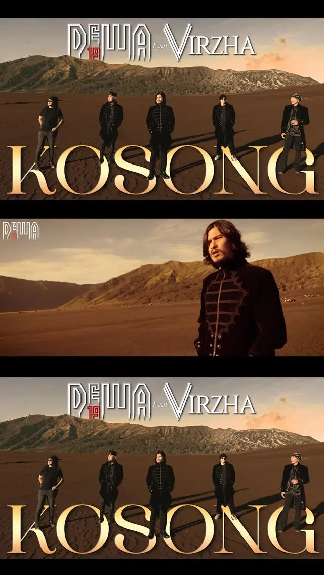 Gaya Kompak Personel Dewa 19 di Bromo (credit: Youtube.com/Dewa19)