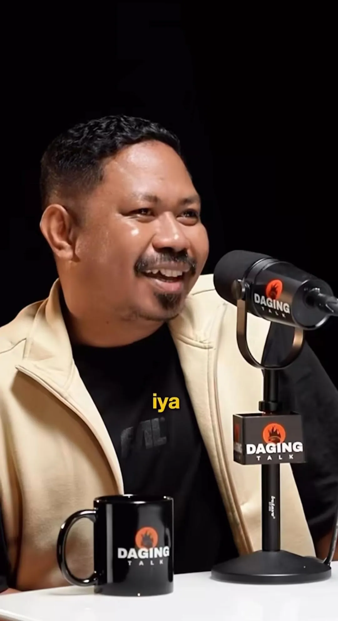 Verry Klau di Podcast Daging Talk (credit: instagram/dagingtalk)