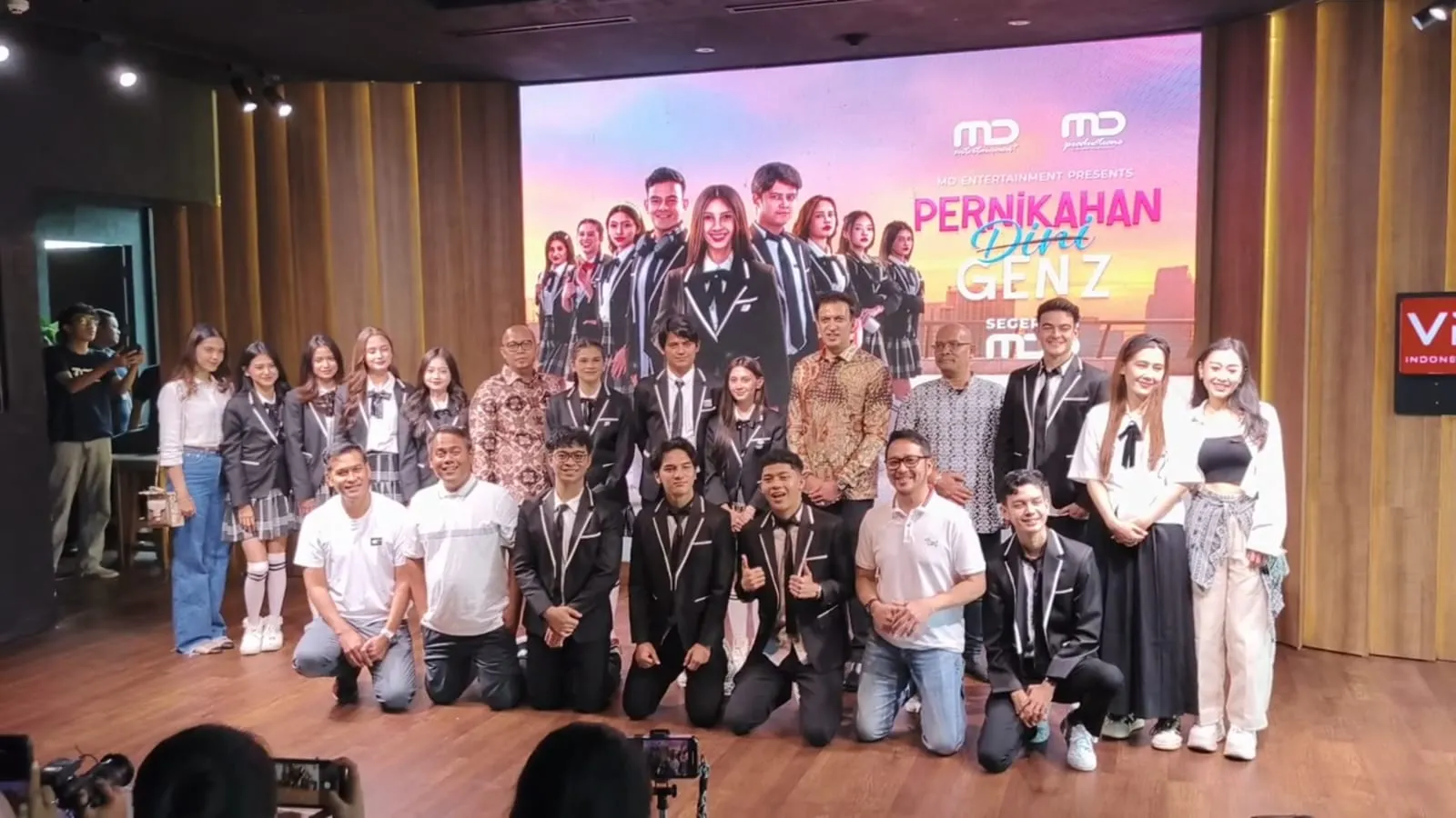 Para pemeran Pernikahan Dini Gn Z (Credit: KapanLagi/Sahal Fadhli)